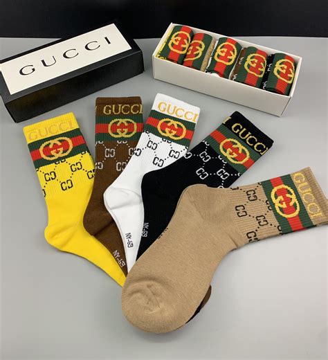 gucci logo socks|Gucci socks price.